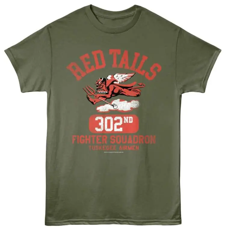 Tuskegee Airmen 302nd Fighter Squadron Men’s T Shirt