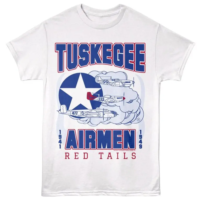 Tuskegee Airmen Red Tails Planes Men’s T Shirt