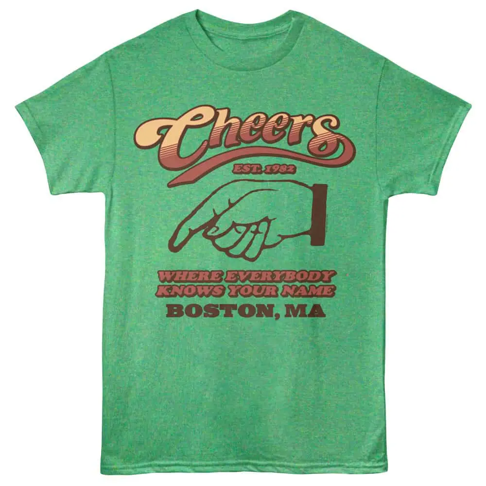 Cheers Bar Entrance Sign Men's T Shirt