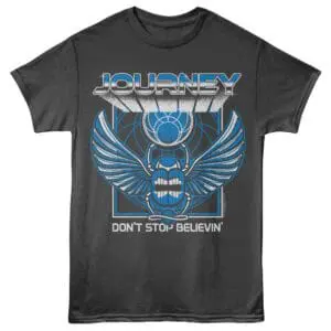 Journey Scarab Don't Stop Believin' Men's T Shirt
