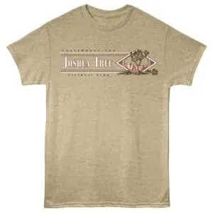 Vintage-style Joshua Tree National Park graphic t-shirt, ideal for outdoor lovers and park explorers.