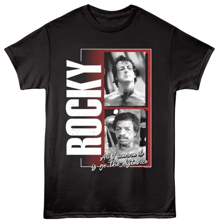 Rocky Apollo wanna go the Distance Men's T Shirt
