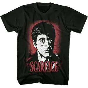 Scarface Comic Close-up Men's T Shirt