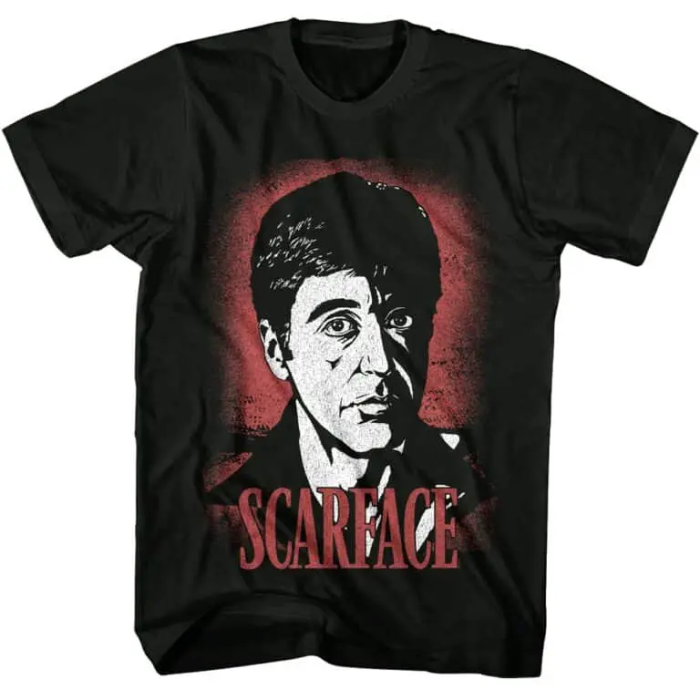 Scarface Comic Close-up Men's T Shirt