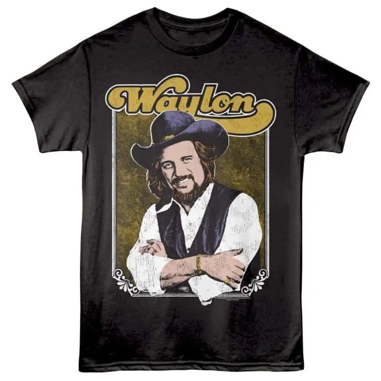 Vintage Waylor t-shirt graphic featuring a western cowboy portrait.