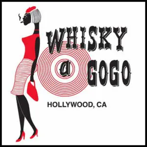 Stylish Whisky at Gogo themed graphic tee for women. Unique Hollywood California design for whisky lovers.