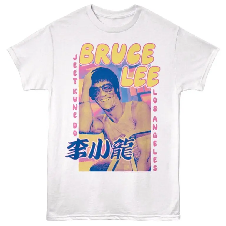 Bruce Lee Los Angeles Hippie Men's T Shirt