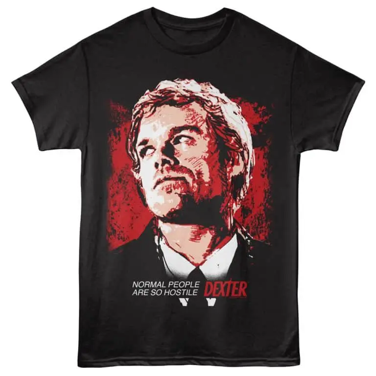 Dexter Hostile People Men's T Shirt
