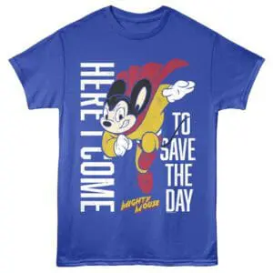 Mighty Mouse to Save the Day Men's T Shirt