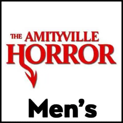 Official Amityville Horror Men's T-shirt for horror fans. Unique, stylish, perfect for horror movie enthusiasts.