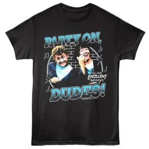 Bill & Ted Party on Air Guitar Men's T Shirt