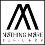 Bold "Nothing More" graphic T-shirt for streetwear style. Perfect for fans of alternative music and unique casual fashion.