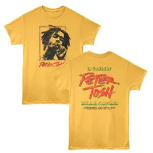 Peter Tosh In Concert Oakland 78 Men's T Shirt