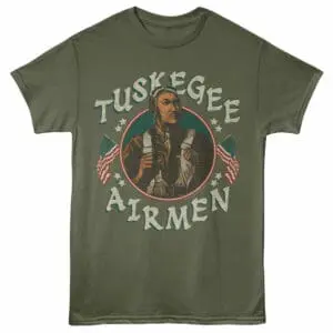 Tuskegee Airmen Diez Portrait Men's T Shirt