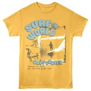 Search the World Wave Chaser Men's T Shirt