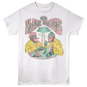 Black Crowes Pastel Poker Men's T Shirt White