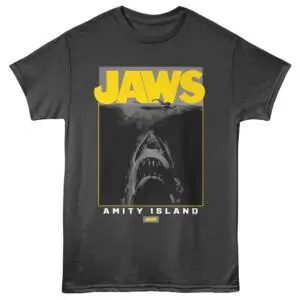 Jaws Shark by Night Men's T Shirt