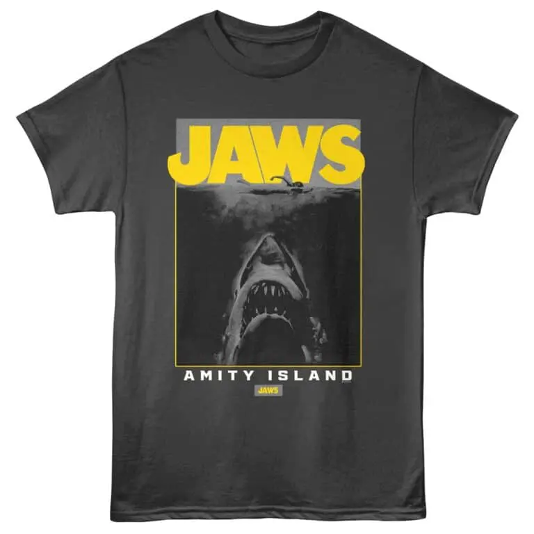 Jaws Shark by Night Men's T Shirt
