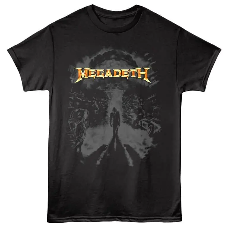 Megadeth Atomic Men's T Shirt Black