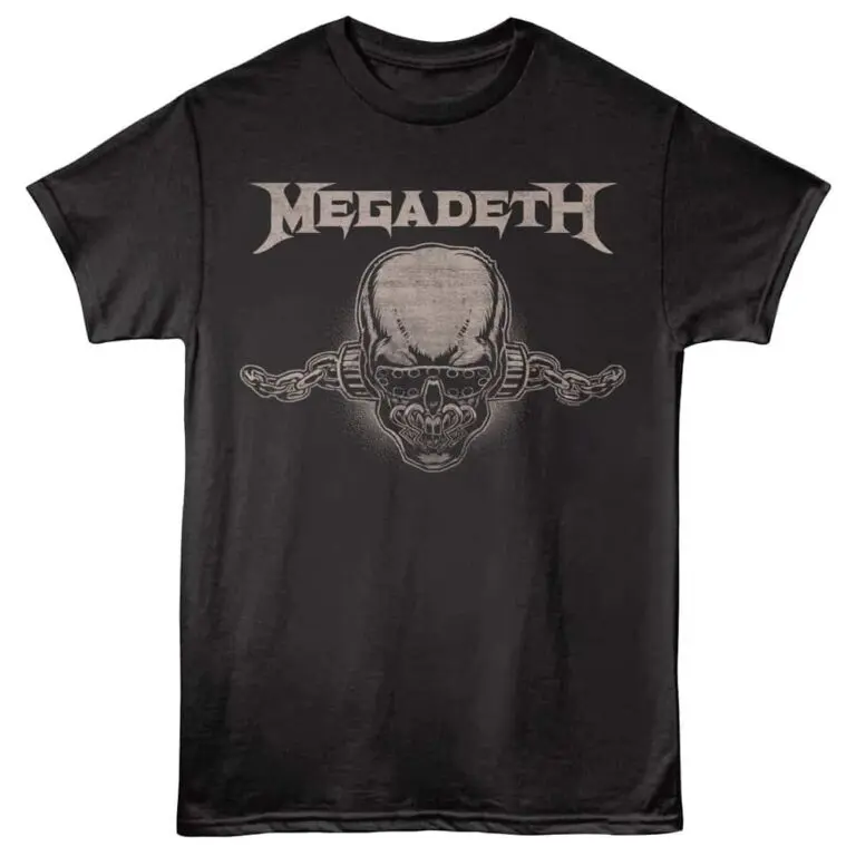 Megadeth Vic Rattlehead Men's T Shirt Black