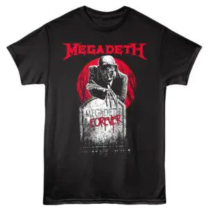 Megadeth Forever Men's T Shirt Black