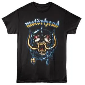 Motorhead Chrome Warpig Men's T Shirt Black
