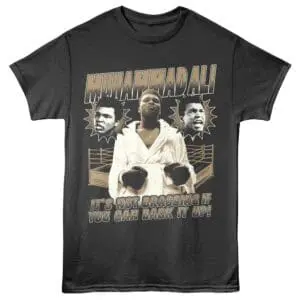 Muhammad Ali Not Bragging Men's T Shirt