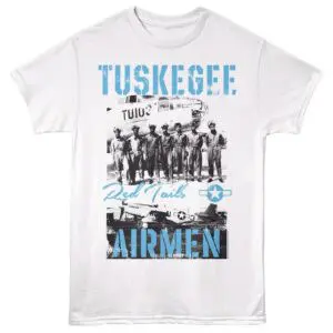Tuskegee Airmen Red Tails Plane Men's T Shirt