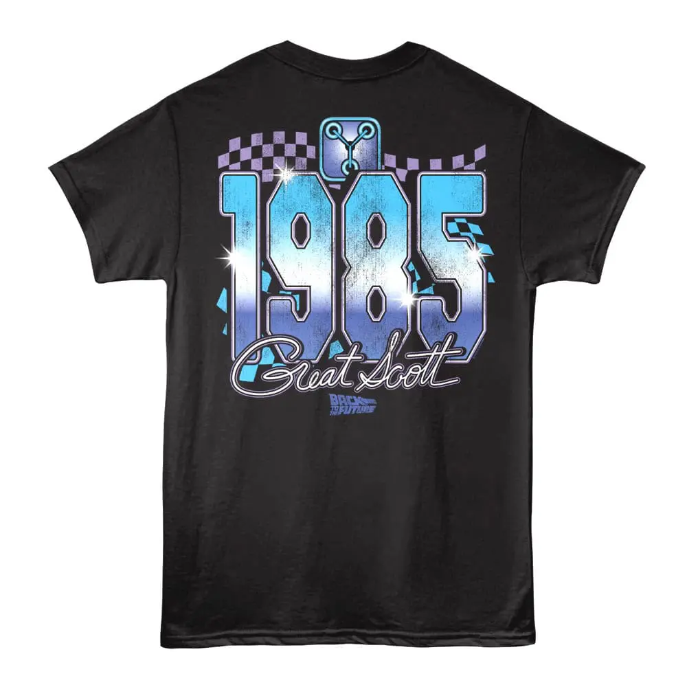 Back to the Future Great Gigawatts Men's T Shirt Black