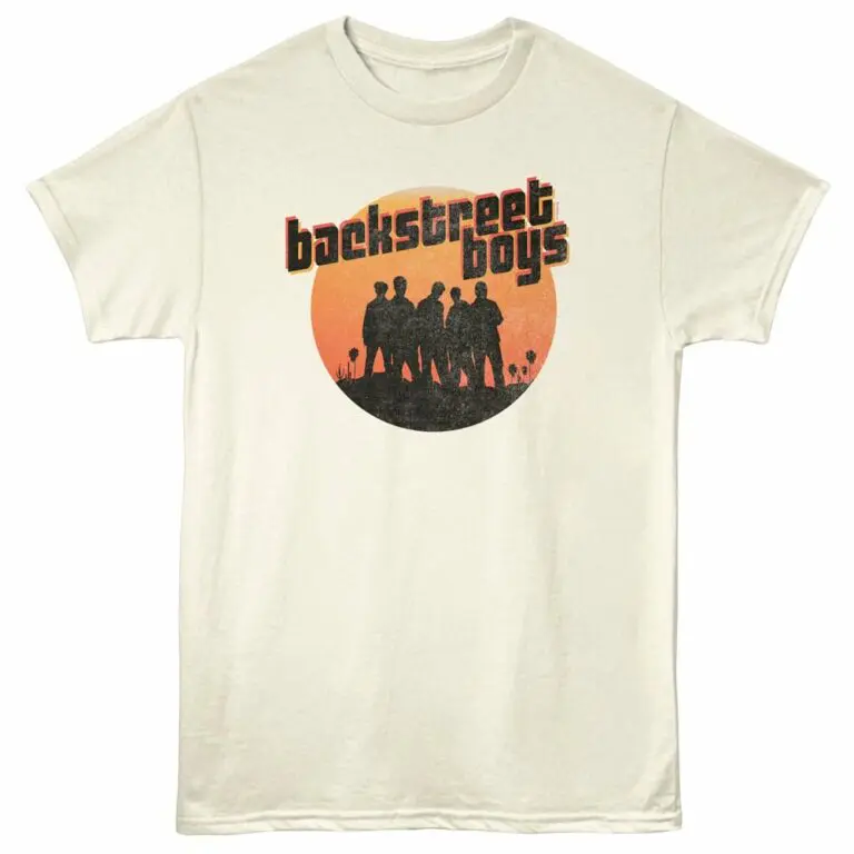 Backstreet Boys at Sunset Men's T Shirt Ivory