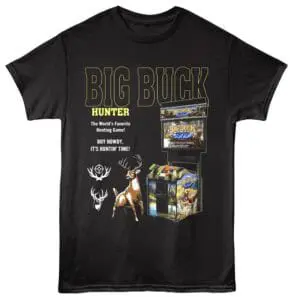 Big Buck Hunter World's Favorite Men's T Shirt Black