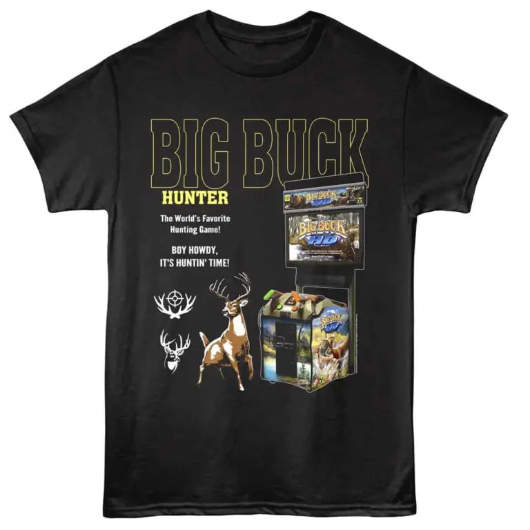 Big Buck Hunter World's Favorite Men's T Shirt Black