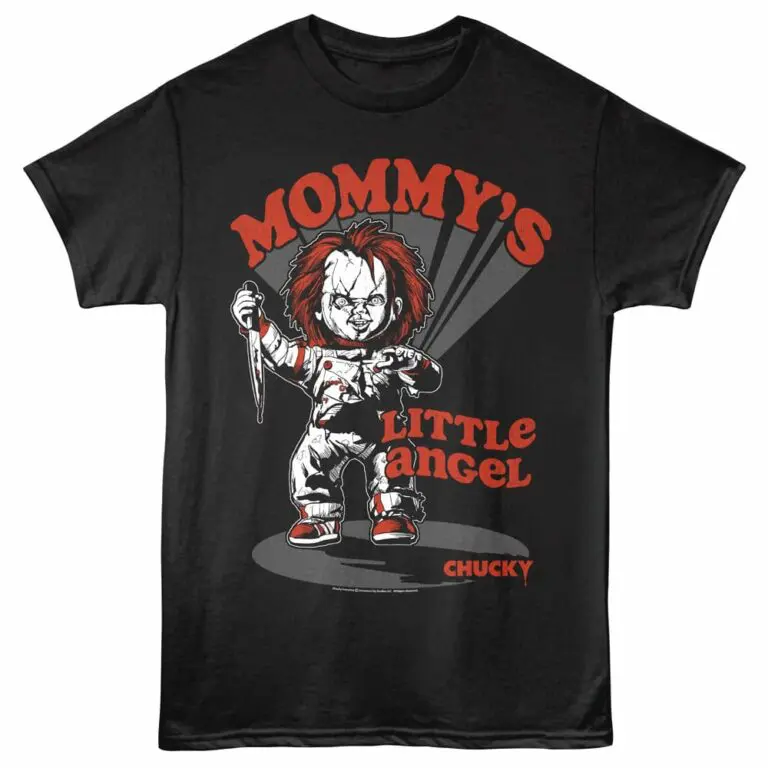 Chucky Mommy's Little Angel Men's T Shirt Black