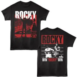 Rocky Wins 50 Men's T Shirt Black