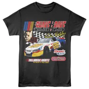 Talladega Nights Shake and Bake Car Men's T Shirt Charcoal