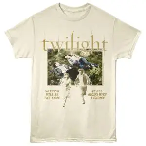Twilight Nothing will be the Same Men's T Shirt Ivory