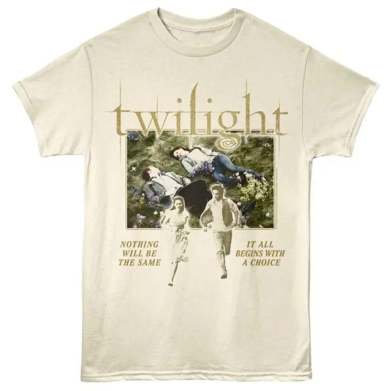 Twilight Nothing will be the Same Men's T Shirt Ivory