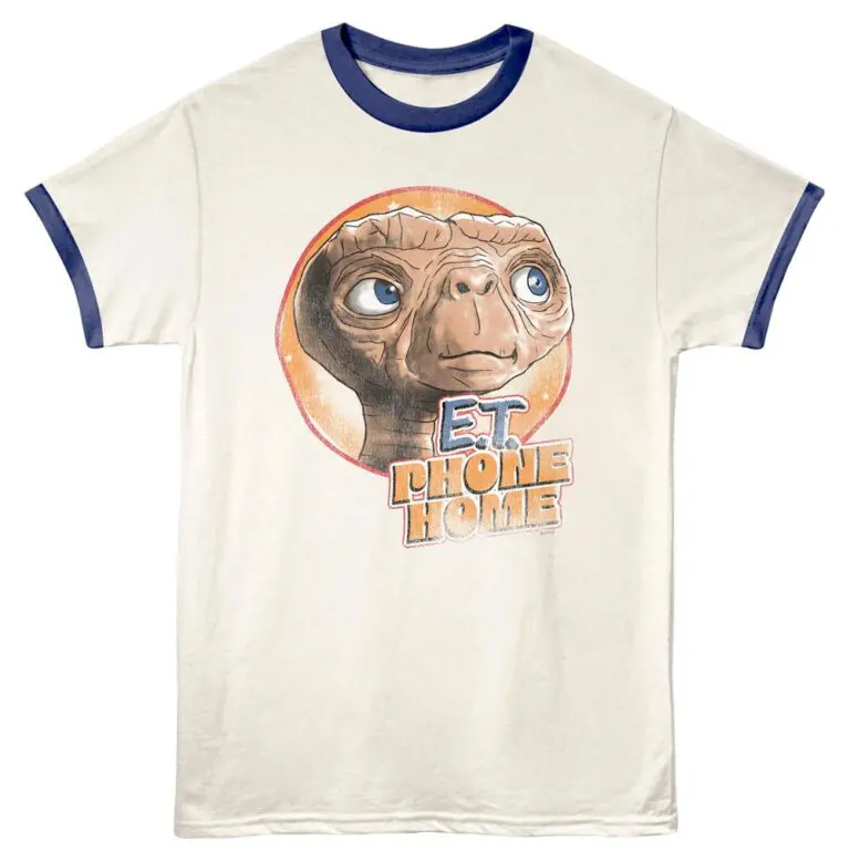 ET Phone Home Ringer T Shirt