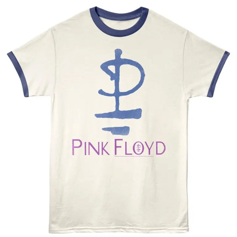 Pink Floyd Boatman Icon Ringer T Shirt Ivory