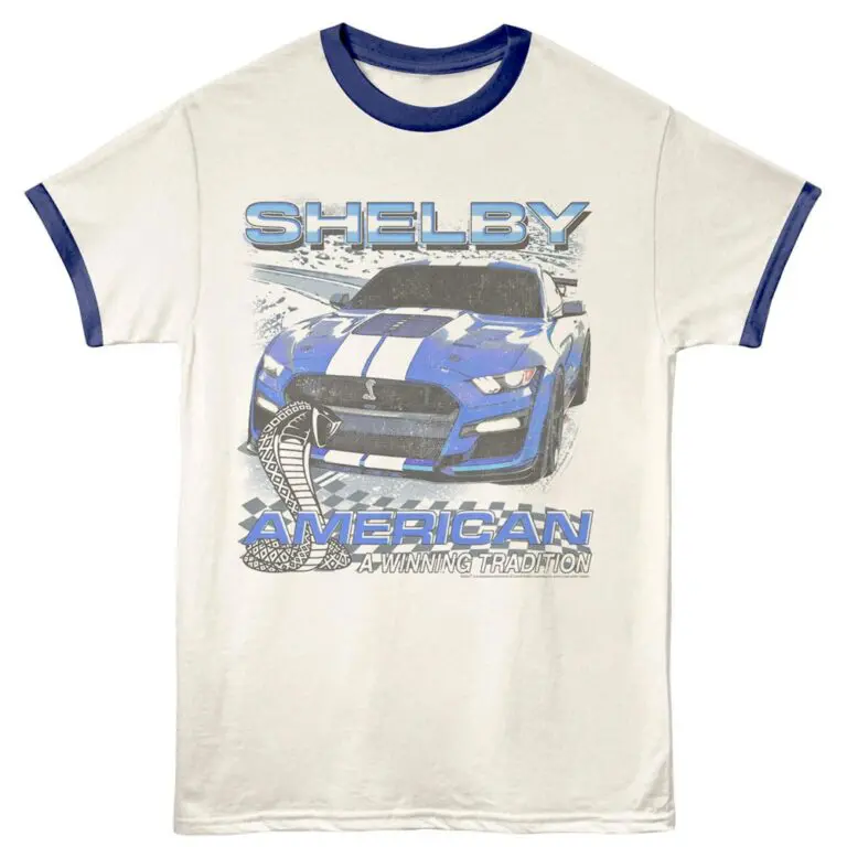Shelby American a Winning Tradition Ringer T Shirt