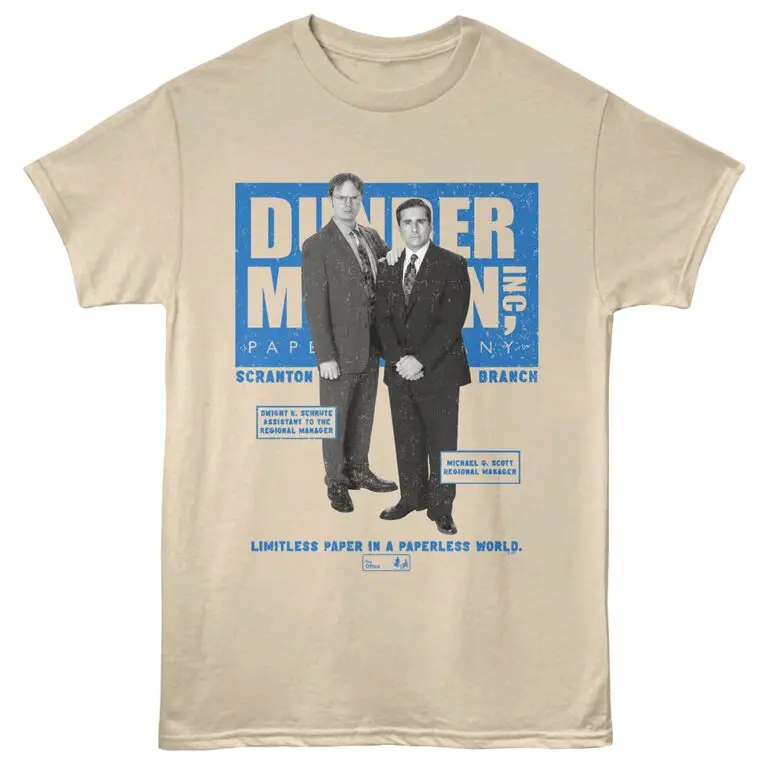 The Office Limitless Paper Men's T Shirt Sand