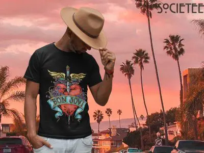 Bon Jovi Heart Tattoo T-Shirt