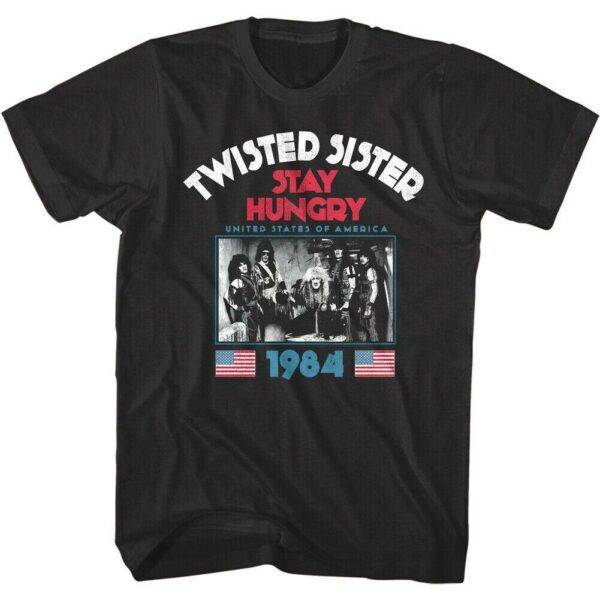 Twisted Sister Stay Hungry 1984 T-Shirt