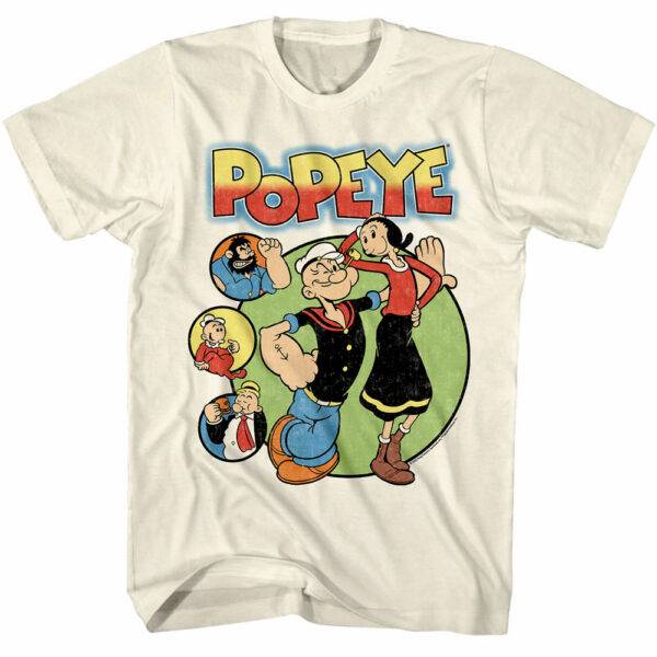 Popeye & Olive Oyl Men’s T Shirt