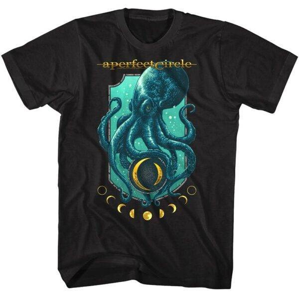 A Perfect Circle Octo Moon Phase T Shirt