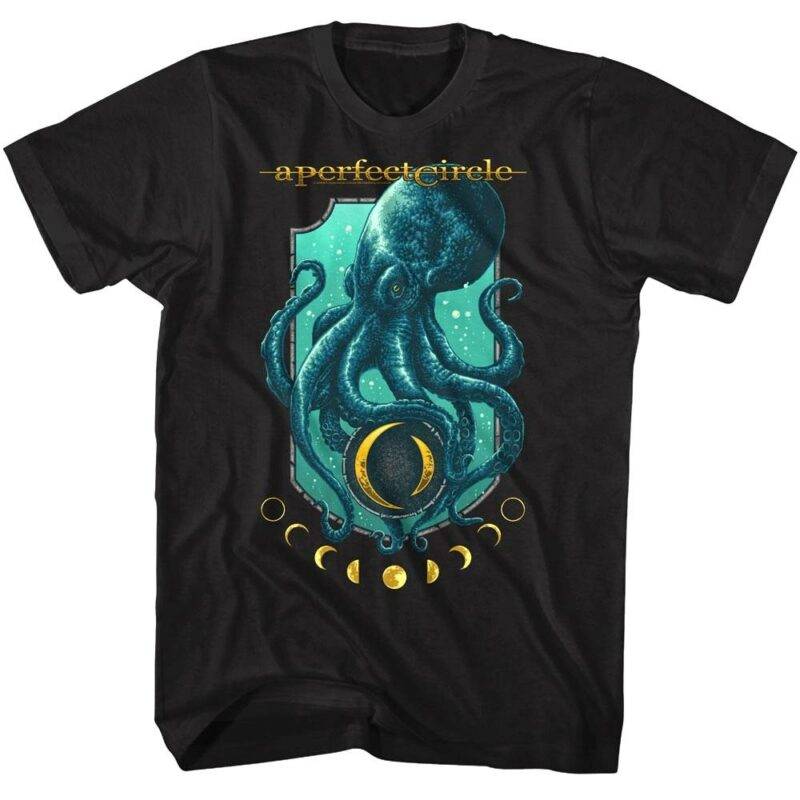 A Perfect Circle Octo Moon Phase T Shirt