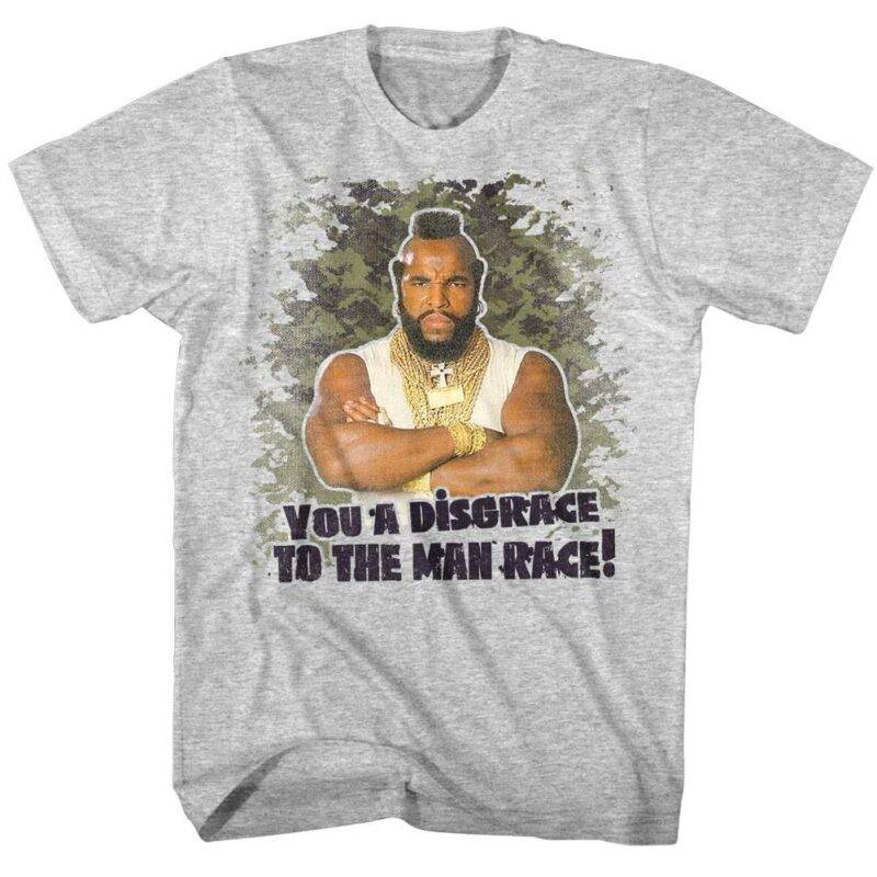 Mr. T Military Disgrace Men’s T Shirt