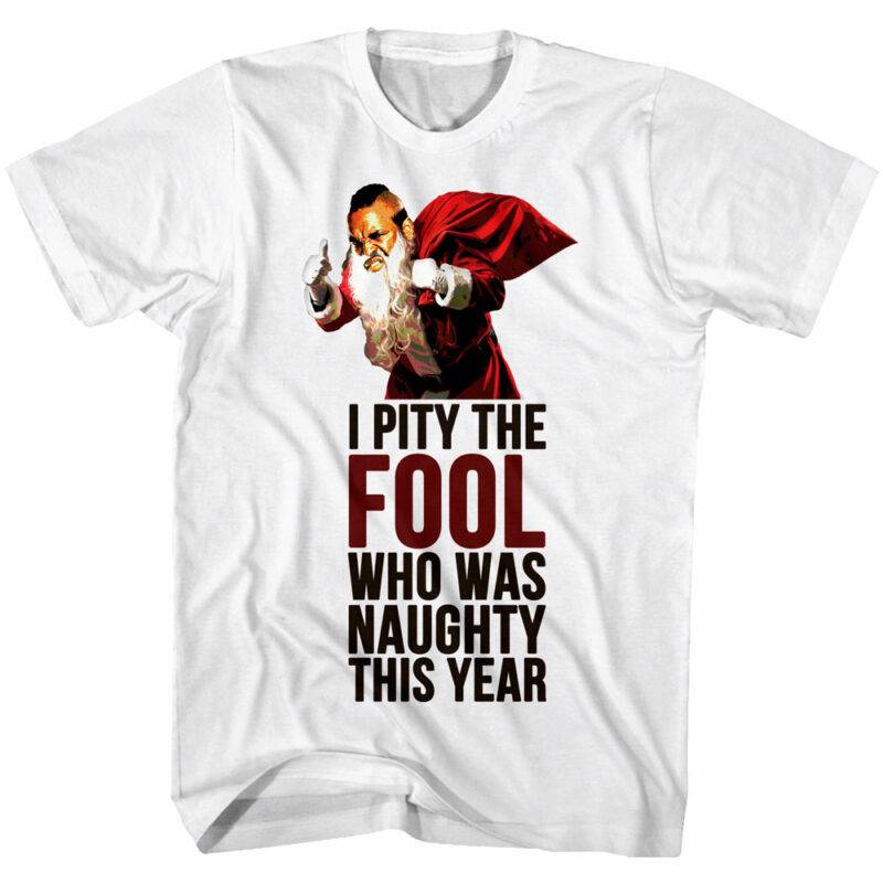 Mr T Naughty This Year Men’s T Shirt