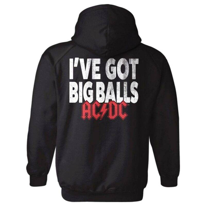 ACDC Dirty Deeds Big Balls Hoodie