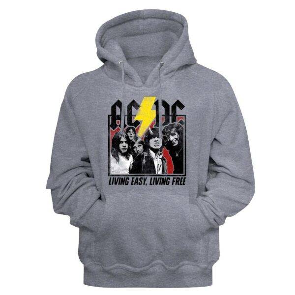 ACDC Living Easy Living Free Hoodie